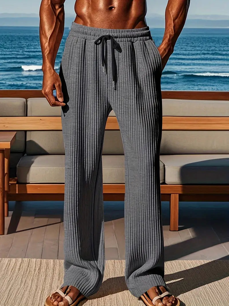 Pantalon Droit Avec Coupe Standard Pour Homme | Idéal Pour Occasions Décontractées Et Formelles