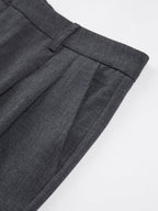 Pantalon Droit Uni Avec Coupe Régulière Pour Femmes | Idéal Pour Occasions Et Usage Quotidien