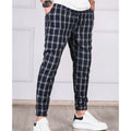 Pantalon Long à Carreaux pour Homme | Idéal pour le Bureau ou les Sorties Décontractées