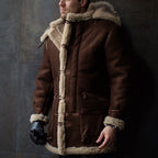 Parka Longue Homme | Capuche & Col Montant | Doublure Épaisse | Idéale Hiver