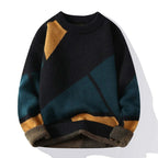 Pull-Over Homme à Motif Géométrique pour Usage Quotidien | Idéal pour Diverses Occasions