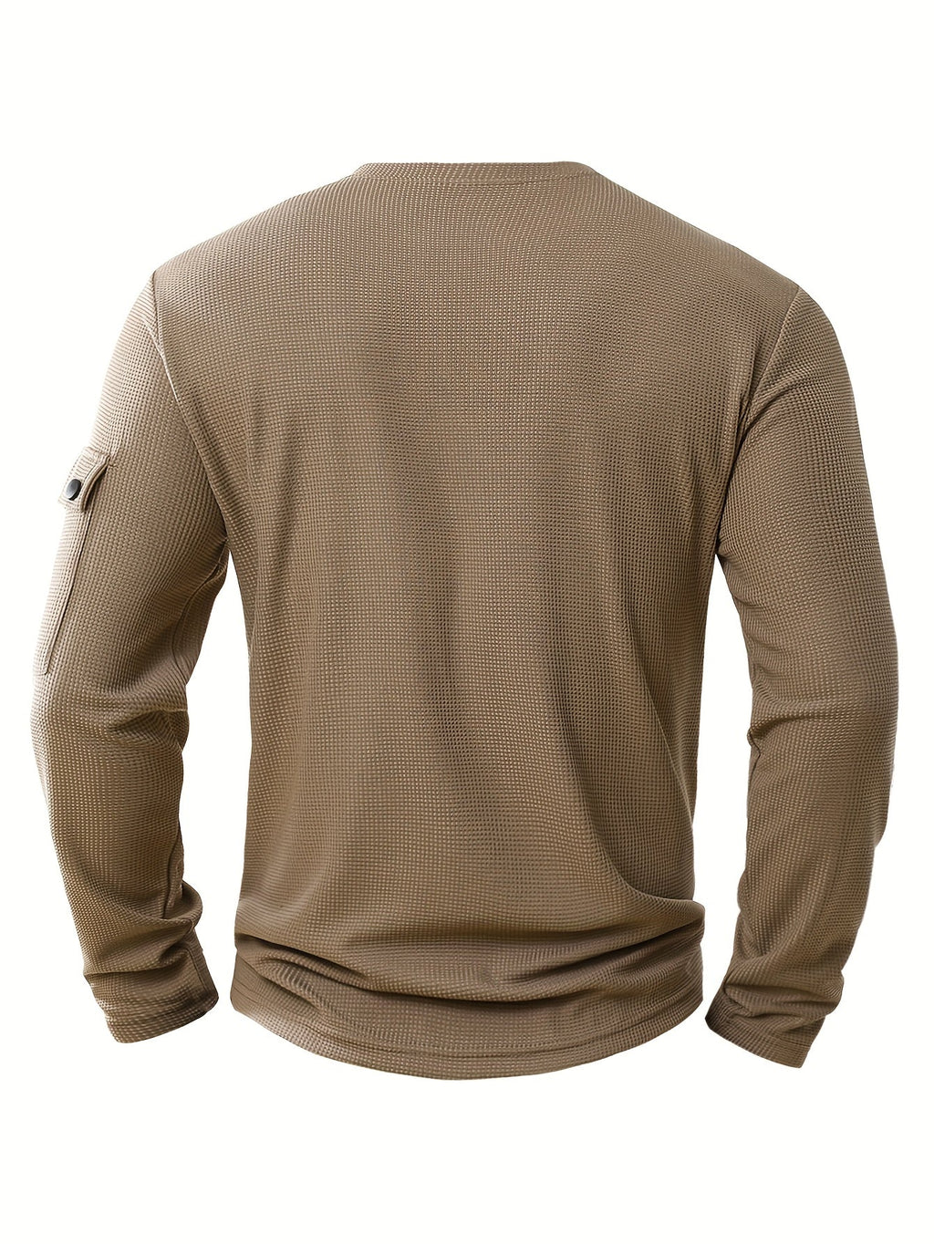 Polo À Manches Longues Avec Col À Boutons Et Poches Fonctionnelles Pour Homme | Idéal Pour Le Quotidien Et Les Occasions Décontractées