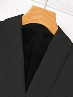 Ensemble Deux Pièces avec Blazer et Pantalon Coupe Unie pour Femme | Idéal pour Occasions Formelles