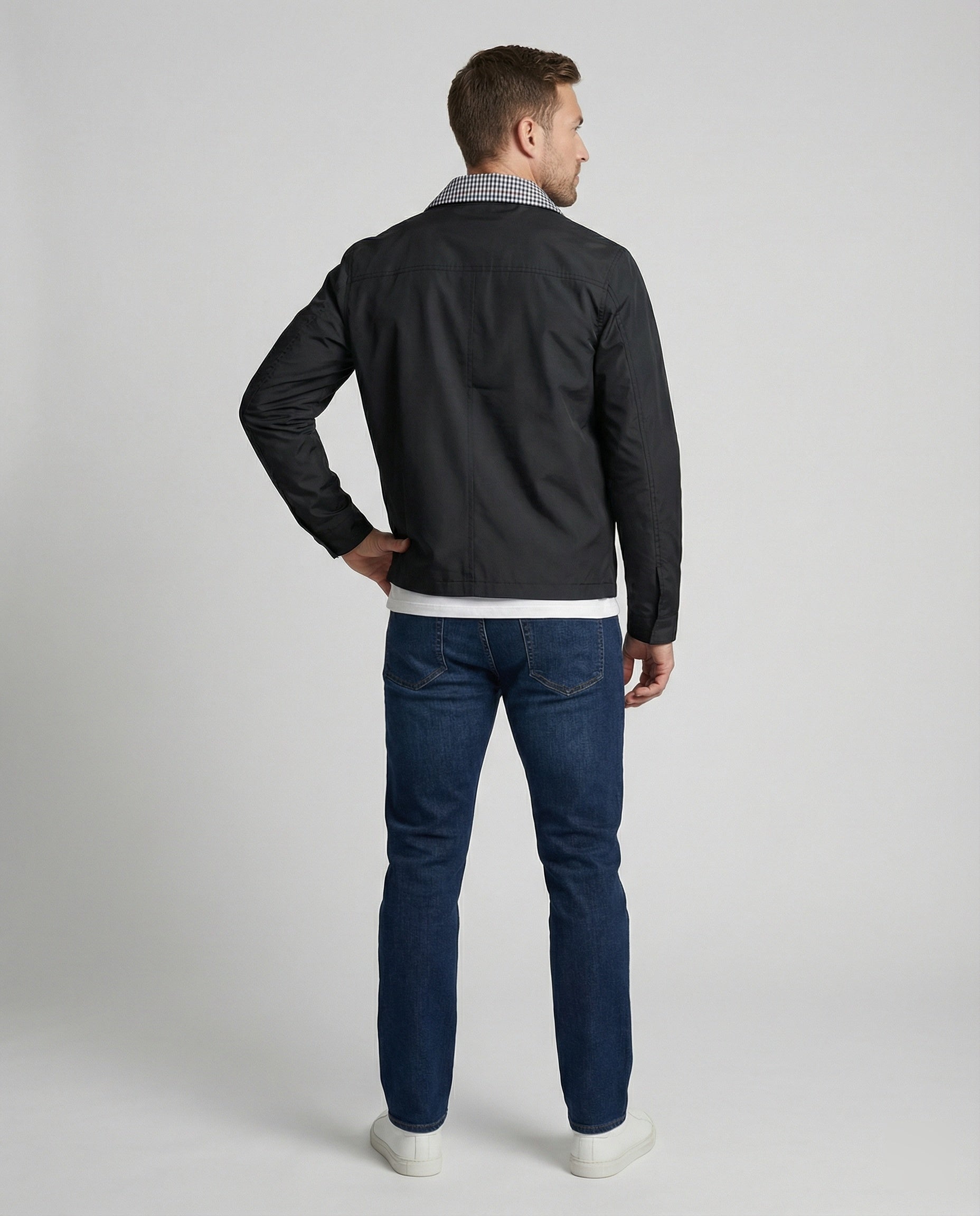 Veste Droite À Manches Longues Pour Homme | Idéale Pour La Mi-Saison Et Le Cadre Professionnel