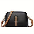 Sac Bandoulière Compact Avec Détails Contrastés Pour Femme | Idéal Pour Usage Quotidien