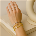 Bracelet Minimaliste Avec Fermoir Serpent pour Unisexe | Idéal pour Un Usage Quotidien