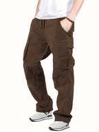 Pantalon Extérieur Décontracté pour Homme avec Coupe Ample | Idéal pour la Randonnée et le Quotidien