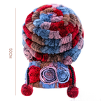 Bonnet Doux avec Bord Imitation Fourrure pour Femme | Idéal pour l’Hiver