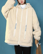 Veste Zippée Longue en Coupe Ample pour Femme | Idéale pour l’Hiver