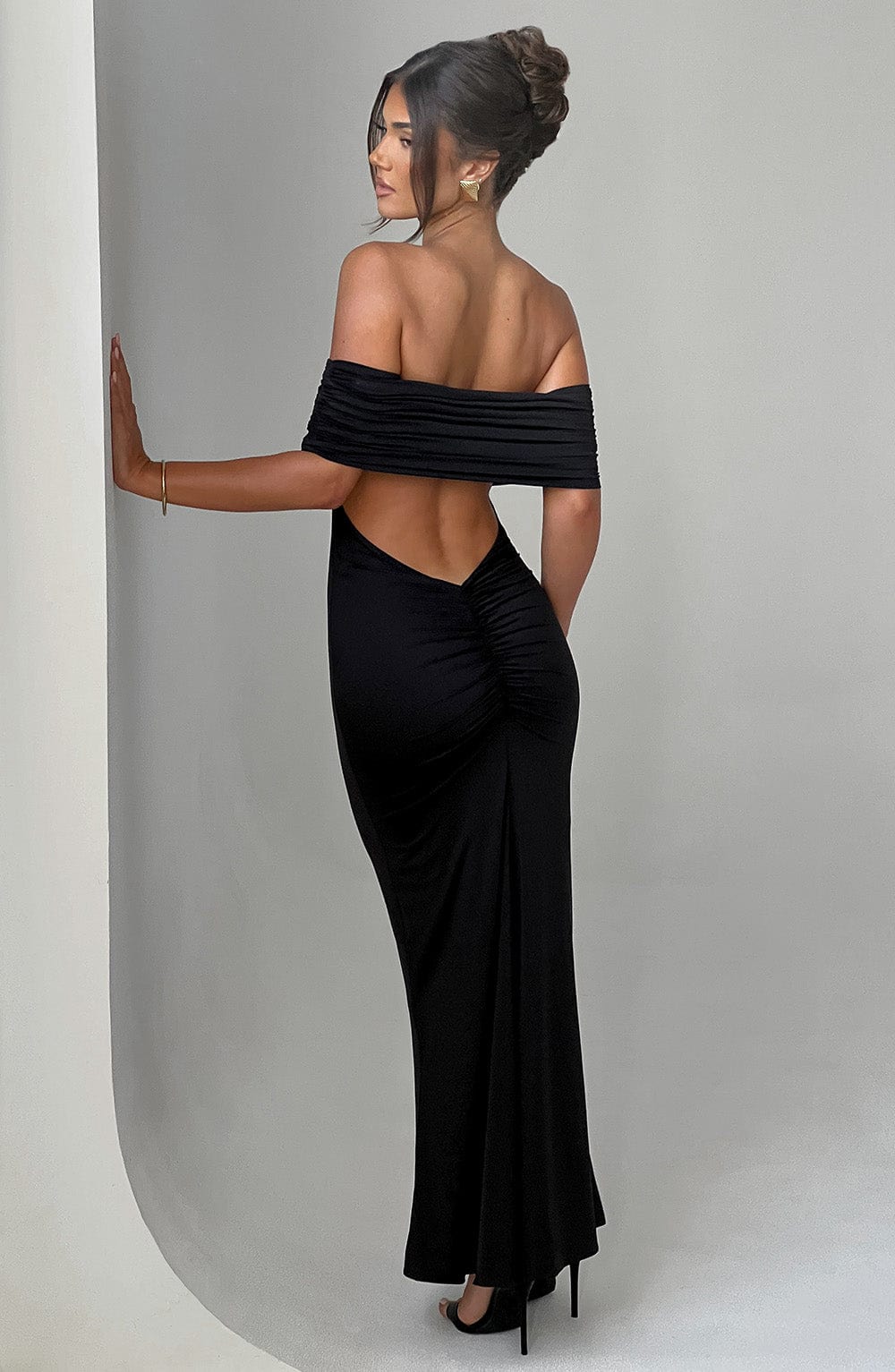 Robe Maxi Dos Nu Avec Coupe Fluide Pour Femme | Idéale Pour Événements Et Soirées