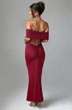 Robe Maxi Dos Nu Avec Coupe Fluide Pour Femme | Idéale Pour Événements Et Soirées