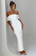 Robe Maxi Dos Nu Avec Coupe Fluide Pour Femme | Idéale Pour Événements Et Soirées