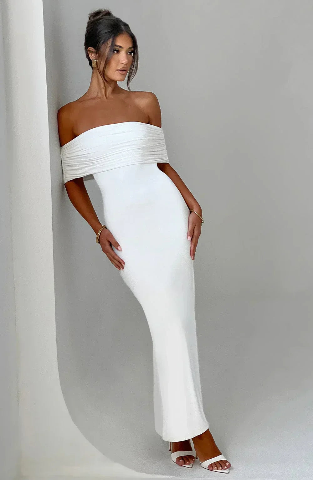 Robe Maxi Dos Nu Avec Coupe Fluide Pour Femme | Idéale Pour Événements Et Soirées