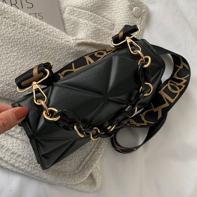 Sac À Main Matelassé Avec Fermeture À Rabat Pour Femme | Idéal Pour Usage Quotidien Et Sorties