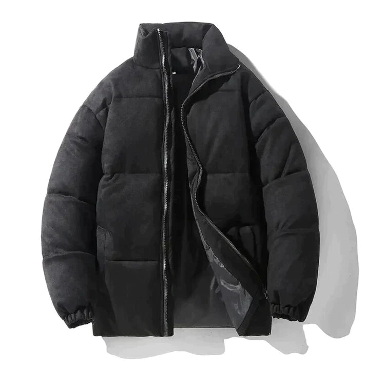 Manteau Matelassé Long avec Capuche pour Hommes | Idéal pour l’Automne et l’Hiver