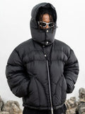Veste Matelassée Longue avec Capuche pour Homme | Idéal pour la Saison Hivernale