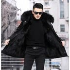 Parka d’Hiver avec Capuche pour Homme | Idéale pour la Saison Froide