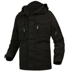 Blouson à Capuche avec Poches Multiples et Ajustement Latéral pour Hommes | Idéal pour l’Hiver
