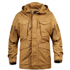 Blouson à Capuche avec Poches Multiples et Ajustement Latéral pour Hommes | Idéal pour l’Hiver