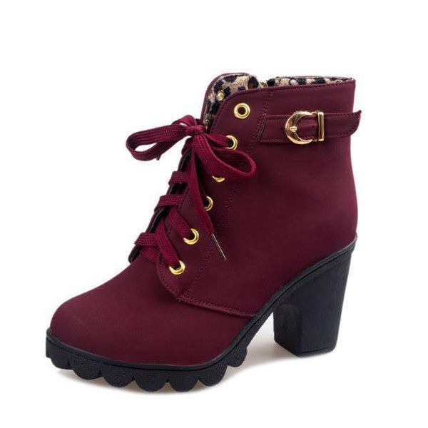 Bottines à Talon pour Femmes avec Design Polyvalent | Idéales pour Toutes Saisons