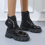 Bottes à Plateforme avec Semelles Épaisses pour Adultes | Idéales pour le Printemps et l’Automne