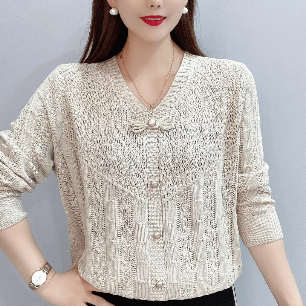 Pull En Maille Avec Motif Ajouré Pour Femme | Idéal Pour Toutes Les Saisons