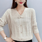 Pull En Maille Avec Motif Ajouré Pour Femme | Idéal Pour Toutes Les Saisons