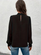 Blouse à Coupe Classique pour Femme | Idéale pour le Travail ou les Soirées