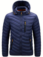 Veste D’Hiver Avec Capuche Ajustable Pour Homme | Idéale Pour La Saison Froide
