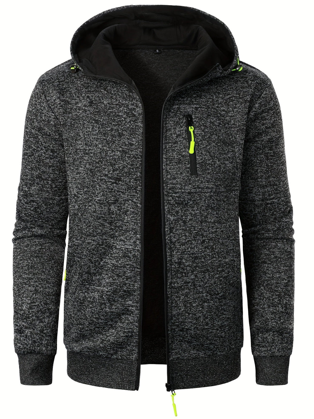 Veste Zippée À Capuche Avec Poches Multiples Pour Homme | Idéal Pour Usage Quotidien Et Activités Extérieures
