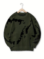 Pull-Over Homme à Texture Structurée pour Usage Quotidien | Idéal pour la Mi-Saison
