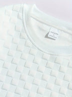 Sweatshirt À Motif Texturé Avec Coupe Décontractée Pour Adultes | Idéal Pour Toutes Saisons