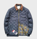 Veste Matelassée Avec Motif Losanges Pour Hommes | Idéale Pour Un Usage Quotidien