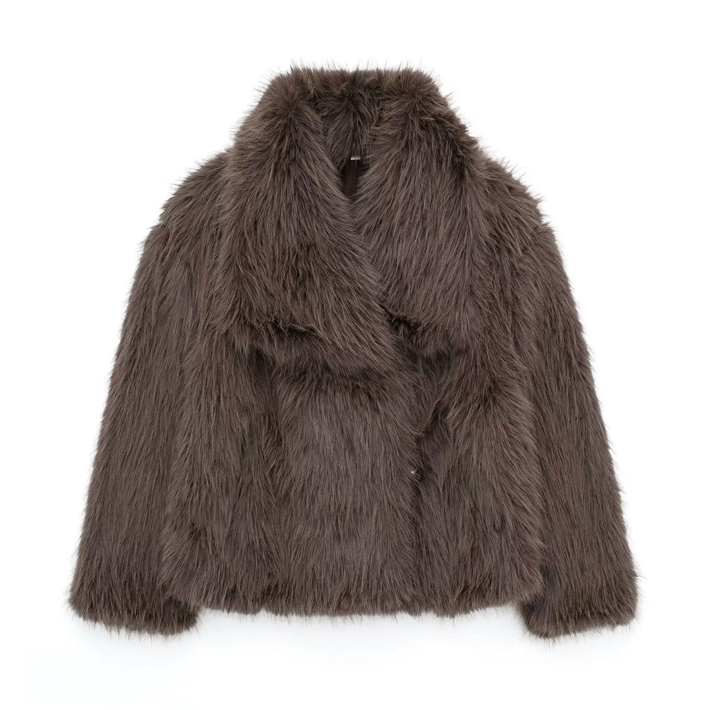 Manteau Court à Manches Longues pour Femme | Idéal pour la Saison Froide