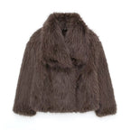 Manteau Court à Manches Longues pour Femme | Idéal pour la Saison Froide