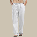 Pantalon d'Été à Taille Élastique avec Coupe Ample pour Femme | Idéal pour les Journées Chaudes