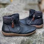 Bottines avec Fermeture Zippée Latérale pour Femmes | Idéal pour l’Automne et l’Hiver