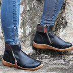 Bottines avec Fermeture Zippée Latérale pour Femmes | Idéal pour l’Automne et l’Hiver