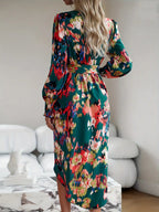 Robe Avec Manches Gigot Et Ceinture Pour Femmes | Idéal Pour Superposition