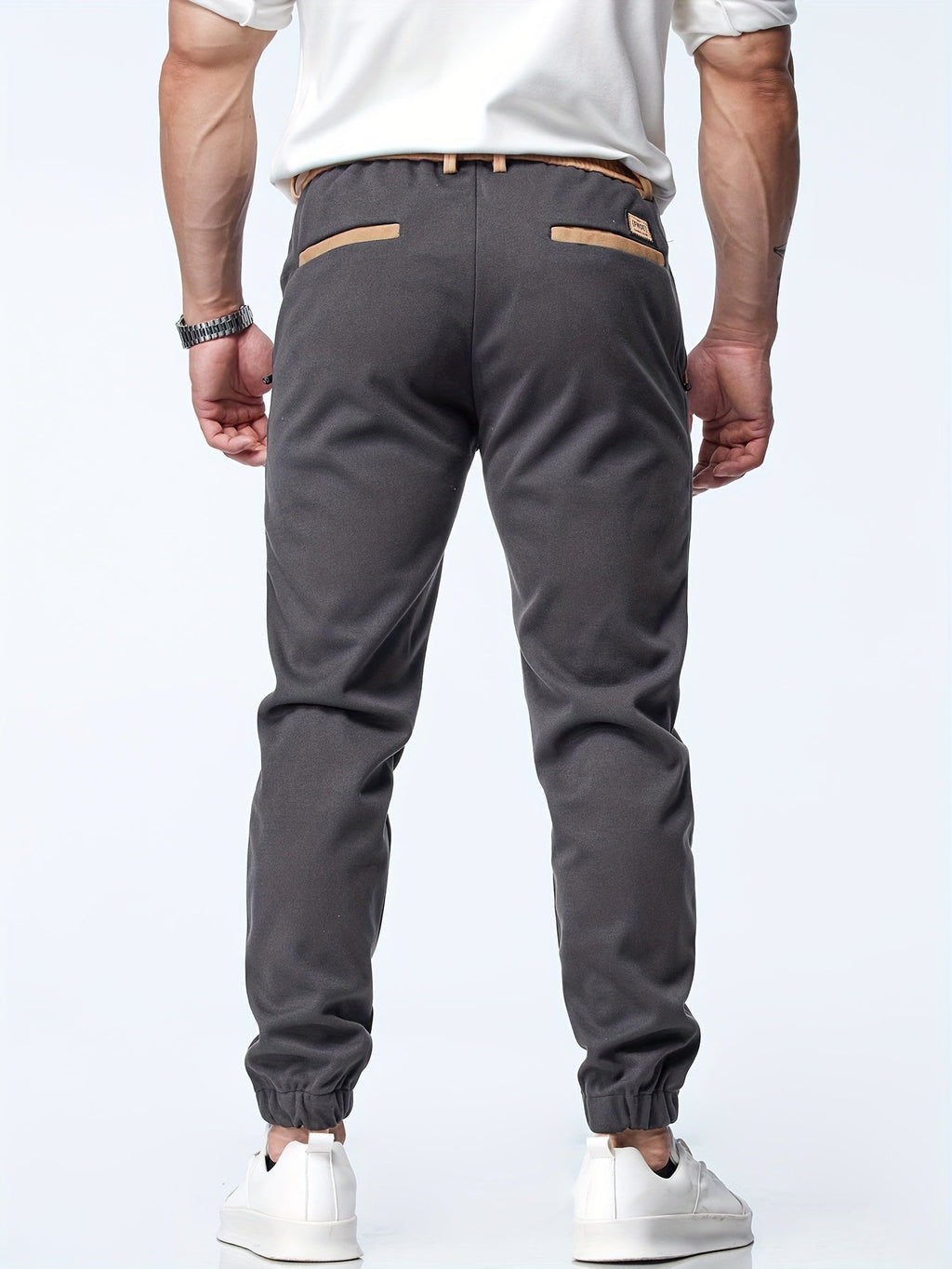 Pantalon à Chevilles Élastiques pour Homme | Idéal pour le Quotidien et les Loisirs
