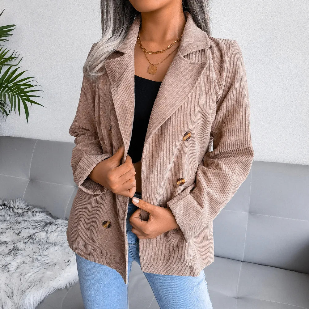 Blazer à Coupe Structurée pour Femme | Idéal pour Bureau et Usage Quotidien
