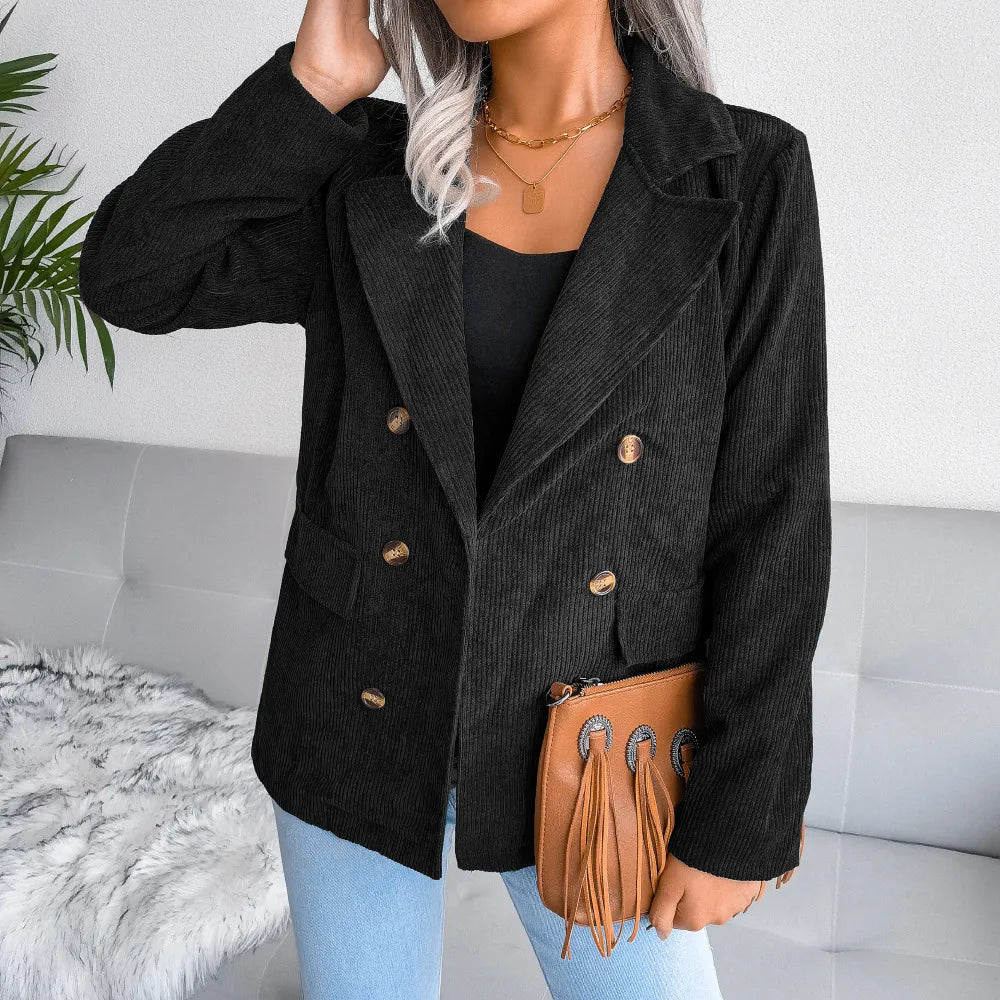 Blazer à Coupe Structurée pour Femme | Idéal pour Bureau et Usage Quotidien