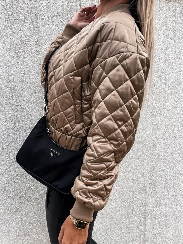 Veste Puffer Courte Matelassée Avec Fermeture Zippée Pour Femme | Idéale Pour La Saison Froide Et Les Activités Quotidiennes