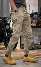 Pantalon Cargo Avec Taille Élastique Et Poches Multiples Pour Hommes | Idéal Pour Les Activités Quotidiennes