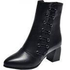 Bottes Hautes pour Femmes avec Design Structuré | Idéal pour Hiver et Usage Quotidien