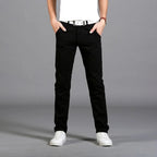 Pantalon Droit pour Homme | Idéal pour Le Bureau Et Les Loisirs