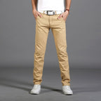 Pantalon Droit pour Homme | Idéal pour Le Bureau Et Les Loisirs