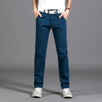 Pantalon Droit pour Homme | Idéal pour Le Bureau Et Les Loisirs