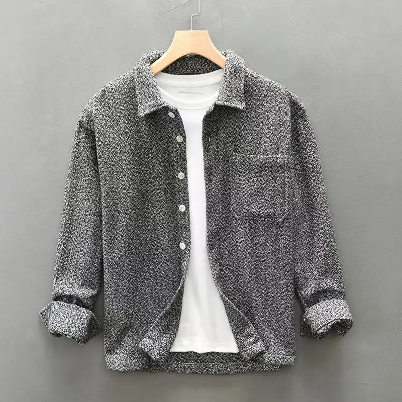 Chemise Boutonnée avec Manches Longues pour Homme | Idéal pour Usage Quotidien et Occasions