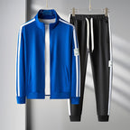 Ensemble Deux Pièces avec Veste Zippée et Pantalon Jogger pour Homme | Idéal pour Un Usage Quotidien